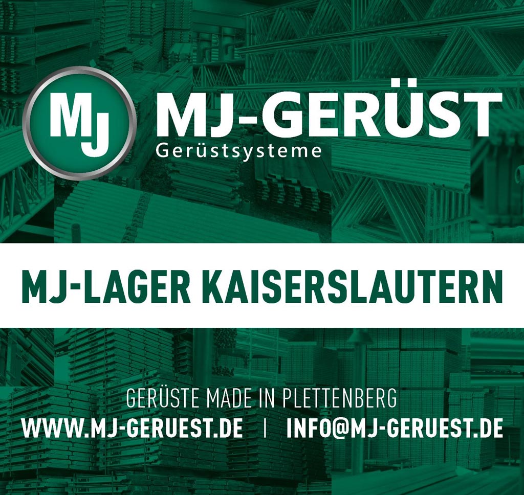 MJ-Gerüst Lager in Kaiserslautern